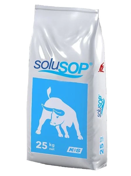 کود تقویتی سولفات پتاسیم K+S آلمان پودر 25 کیلوگرم کیسه